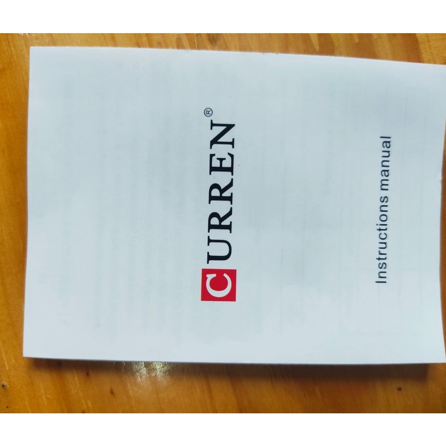 Đồng hồ Nam - CURREN Chronograph - Size 50