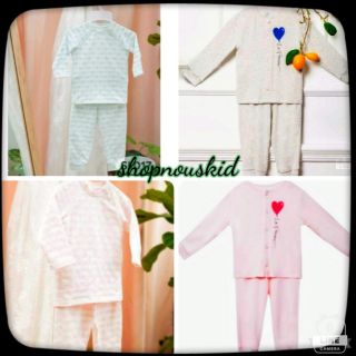 (Lapomme)Bộ dài tay raglan và cài thẳng