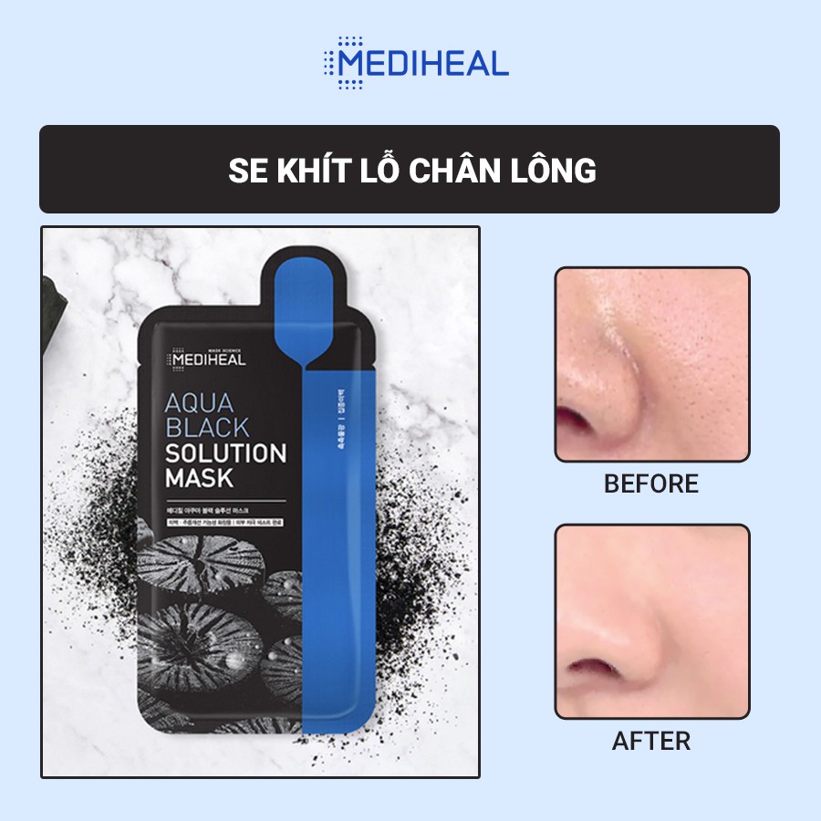 [Nhập mã COSMH22 giảm 8%] Mặt Nạ Dưỡng Da, Phục Hồi Chuyên Sâu Mediheal Solution Mask 21ml