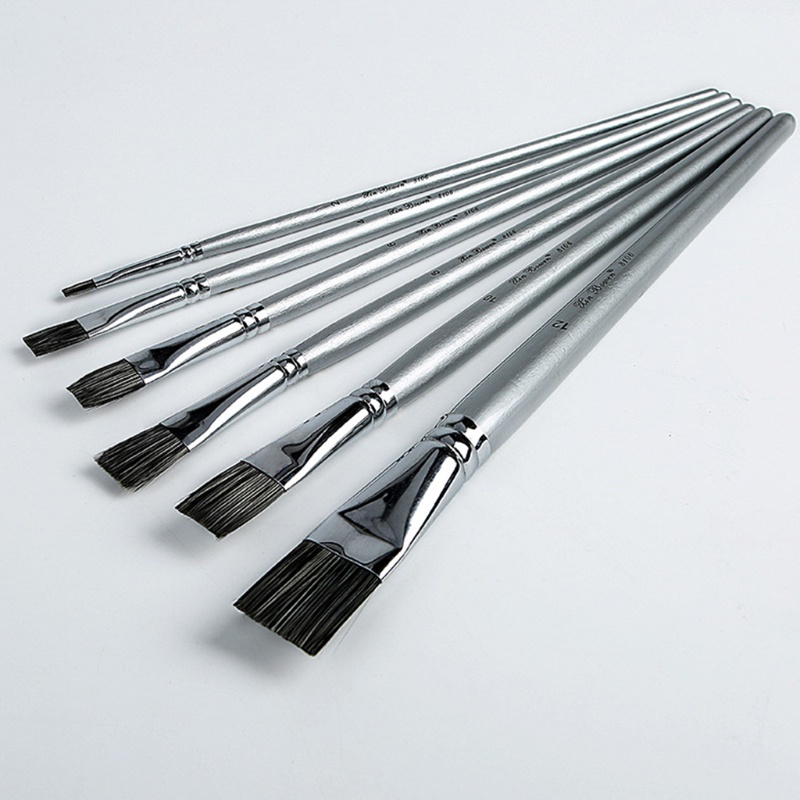 Set 6 Cọ Sơn Tường / Vải Bạt Tiện Lợi