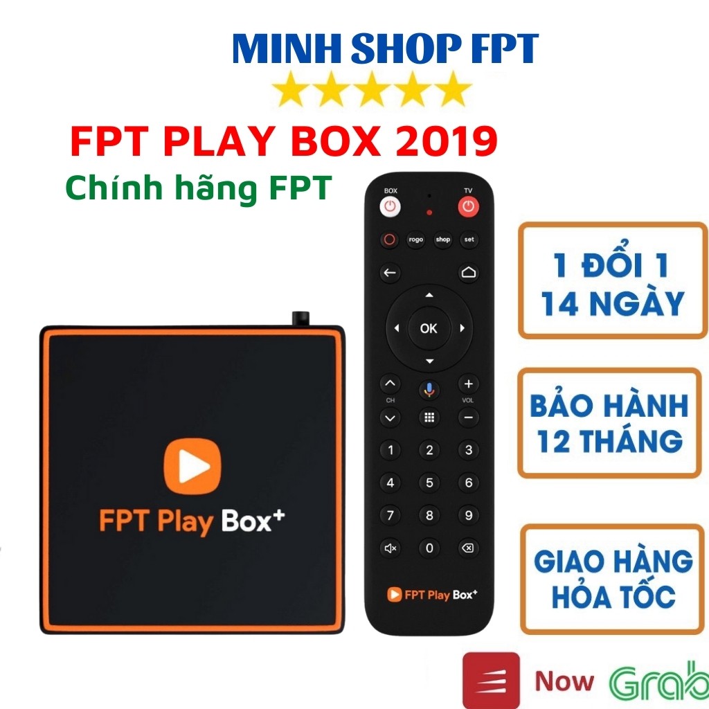 FPT PLAY BOX Hệ điều hành AndroidTV 10 -Đầu thu kỹ thuật số FPT Play Box+ 2020 - Tivi Box thông minh -  MINH SHOP