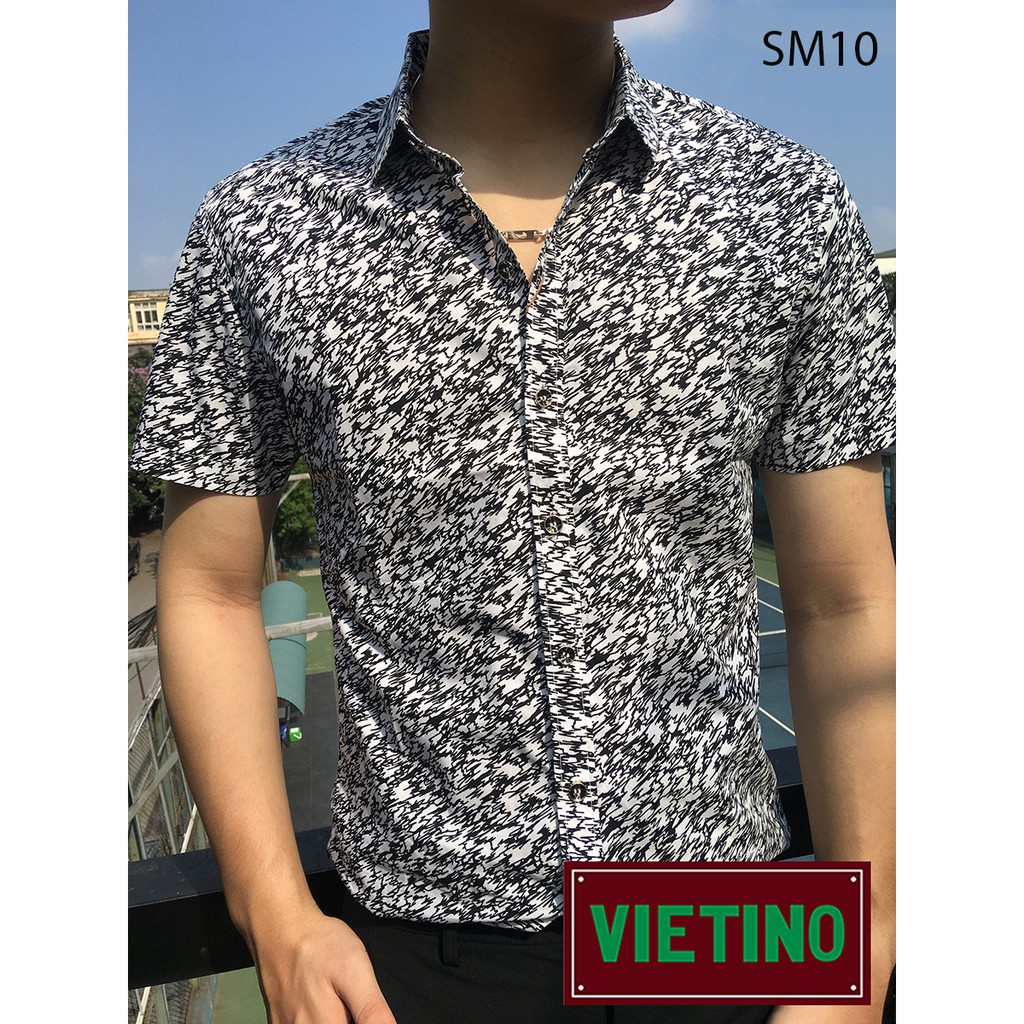 Áo sơ mi nam cao cấp VIETTINO SM10