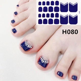 Dán móng chân ( Nail wraps ) P4 (Hàng Mới)