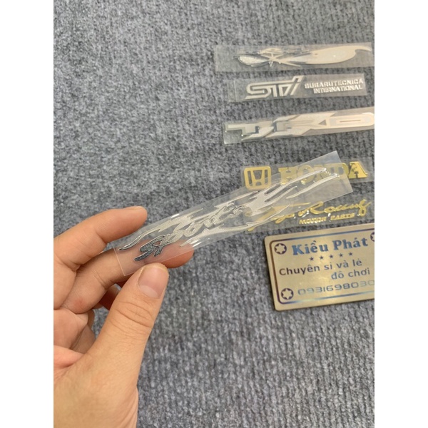 Tem nhôm dán nhiều vị trí nhiều hình