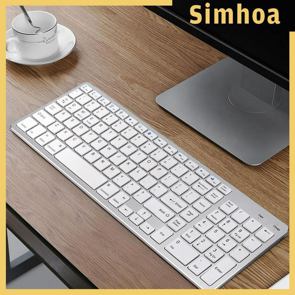 Bàn PhíM Bluetooth Không Dây Cho Windows iOS Android Laptop