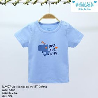Dokma - áo cộc tay bé trai - gái da407.409