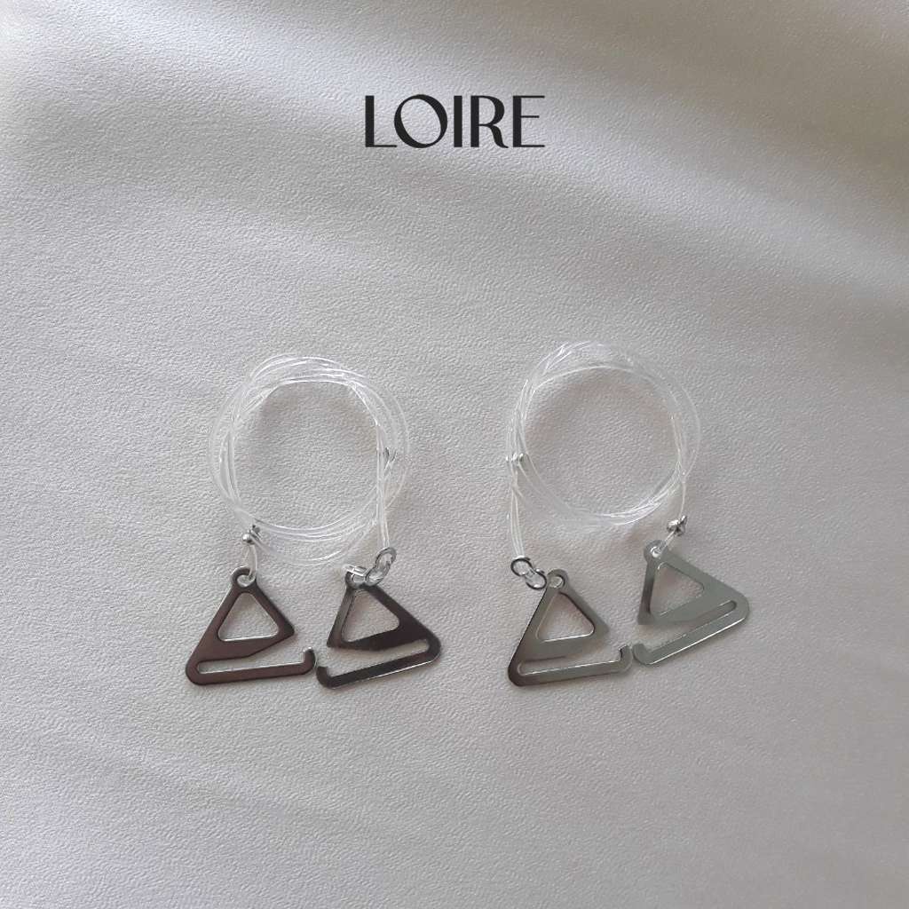 Dây Áo Lót Sợi Bún Trong Suốt Loire