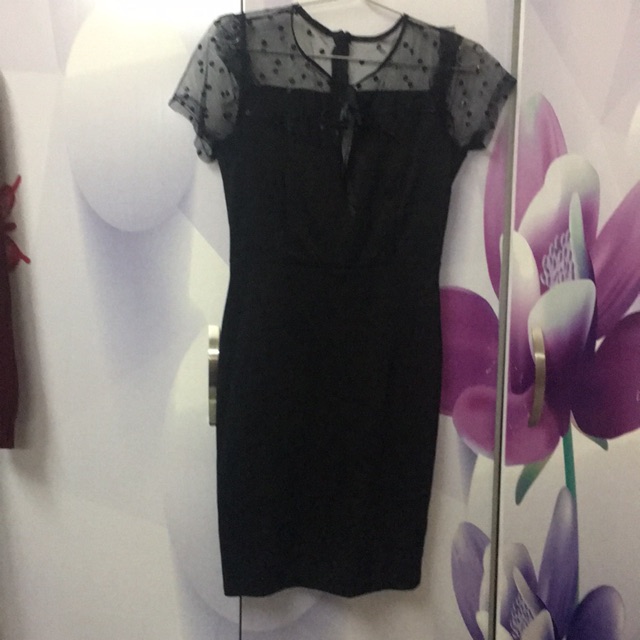 Đầm body lưới pham thanh chuc