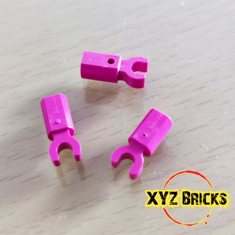 Phụ Tùng Lego 6341977 - Holder Dia 3.2 Hole Reddish Violet