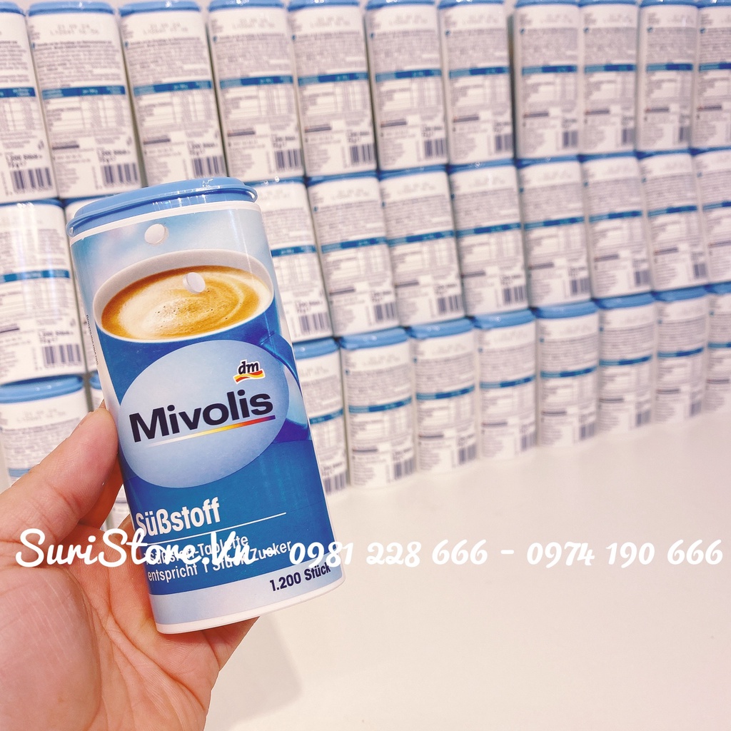 Đường ăn kiêng mivolis nhập khẩu Đức hàng chính hãng ăn kiêng, giảm cân, tiểu đường