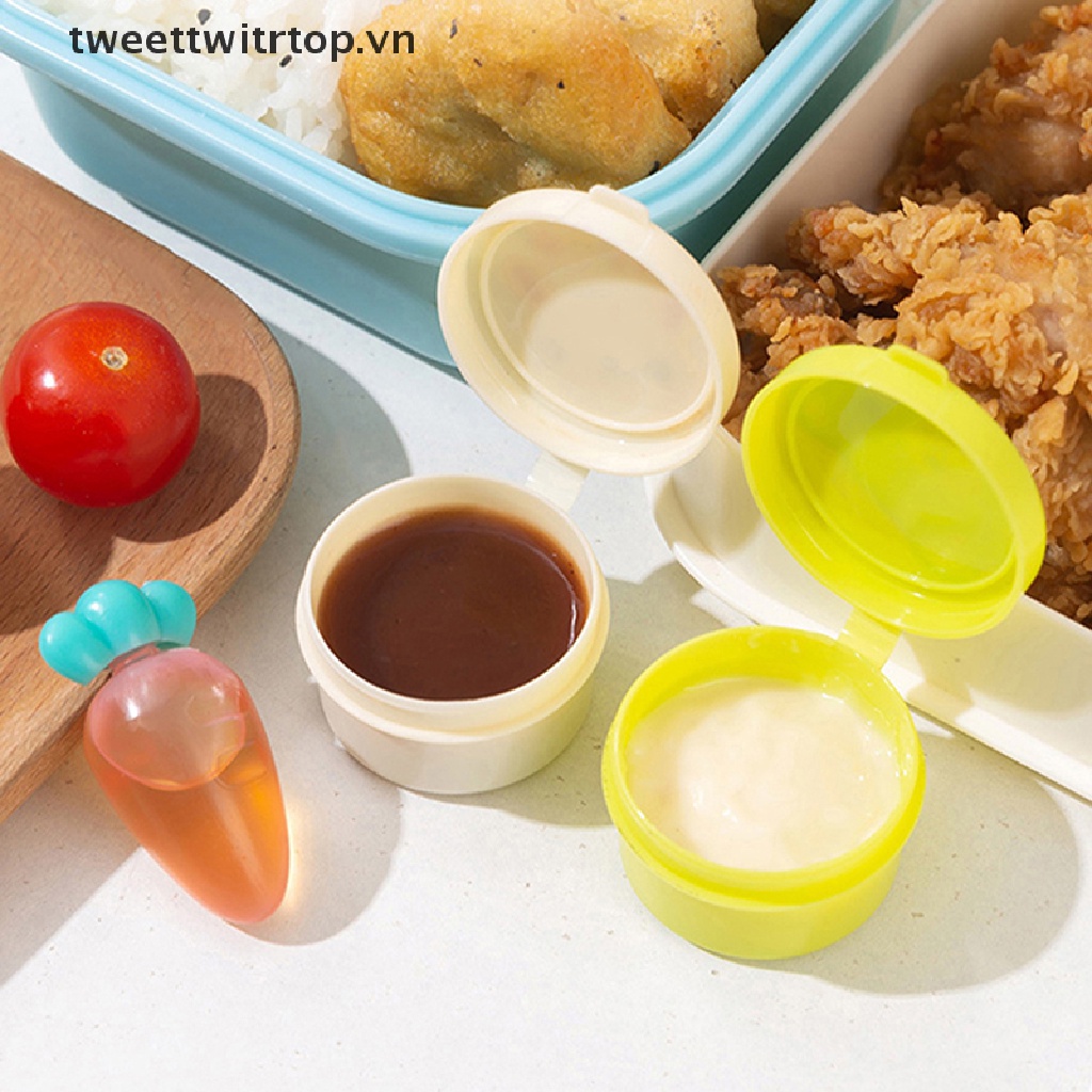 Bình Đựng Nước Chấm / Salad Mini Họa Tiết Hoạt Hình Dễ Thương