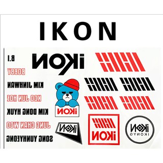 Tatoo hình xăm dán iKON
