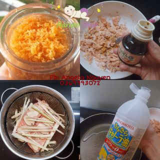 Ruốc cá hồi homemade
