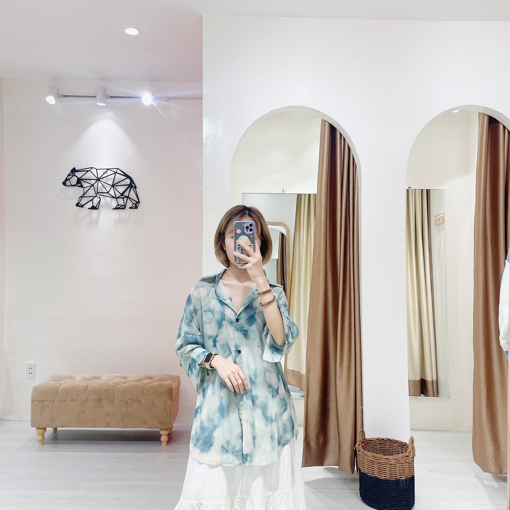 Sơ mi loang than | 11 HIN