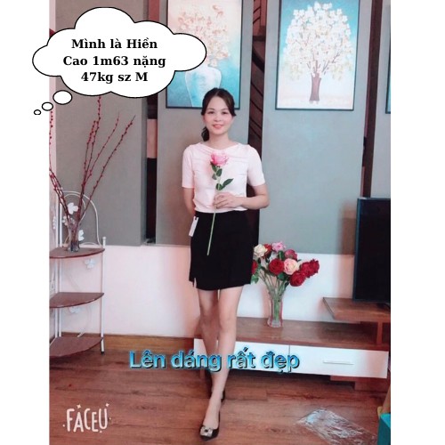 Chân váy công sở, chân váy dáng xoè đi học đi chơi (video và ảnh thật shop tự quay) | BigBuy360 - bigbuy360.vn
