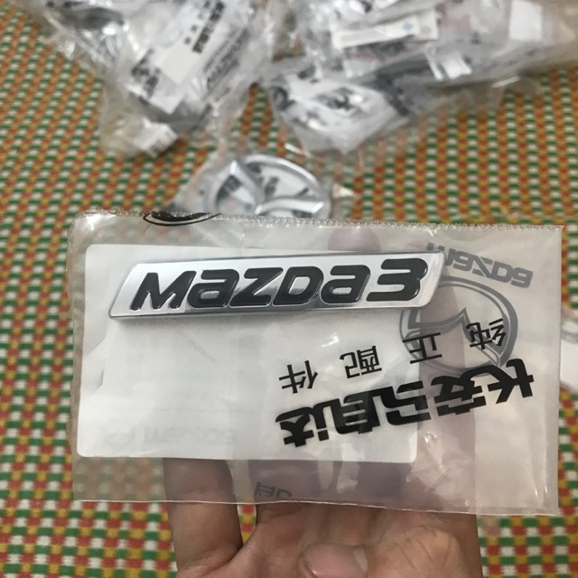 Chữ Mazda 3 chính hãng changan