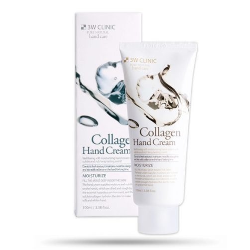 Kem Dưỡng Da Tay 3W Clinic Collagen Hand Cream 100ml