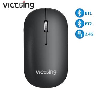 VicTsing PC272 Bluetooth 5.0 Wireless Mouse Portable Silent Computer Mice Ergonomic With USB Receiver 5DPI For PC Laptop Tablet