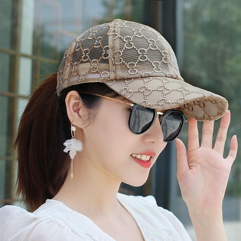 Nón Lưỡi Trai Phối Lưới Thời Trang Phong Cách Hàn Quốc