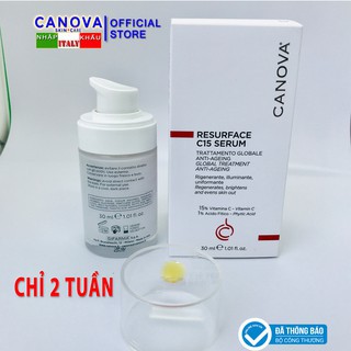 [CHÍNH HÃNG]CANOVA SERUM VITAMIN C15  trắng da mờ nám mờ vết thâm dưỡng da trẻ hóa da bảo vệ da CHUYÊN BIỆT | BigBuy360 - bigbuy360.vn