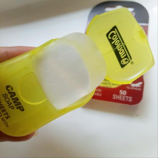 Xà bông giấy rửa tay Coleman Camp Soap Sheets