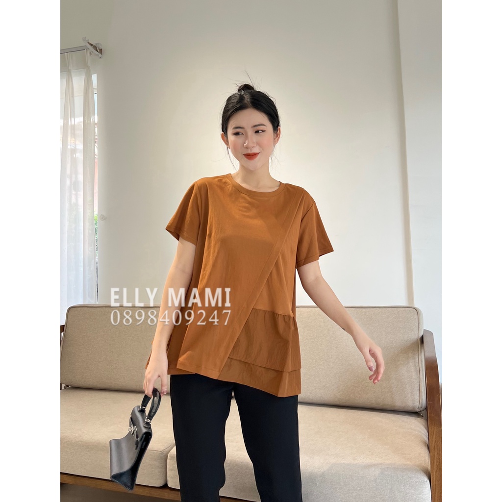 Set Áo Bầu , Bigsize Nhiều Màu , Đũi Ly , Form Dễ Mặc Thoải Mái & Sau Sinh