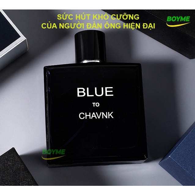Nước Hoa Nam Mini Chính Hãng Blue To Chavnk Hương Thơm Đậm Chất Nam Tính, Mạnh Mẽ,  Quyến Rũ, Thể Hiện Đẳng Cấp Phái Mạn