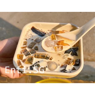 Tô Bát nhựa đựng chè đẹp - Mẫu hình Vuông nhỏ nhiều màu