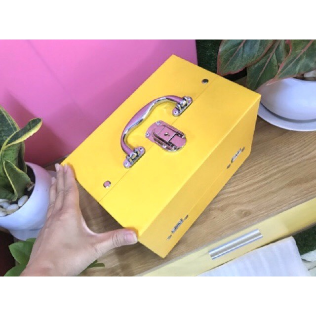 Hộp đựng đồ makeup HAMACA LS25 đựng đồ cá nhân size nhỏ 26x16x17 cm Lamdep24g