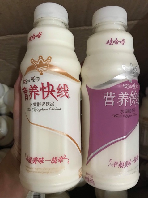 Sữa chua uống trái cây chai 500ml