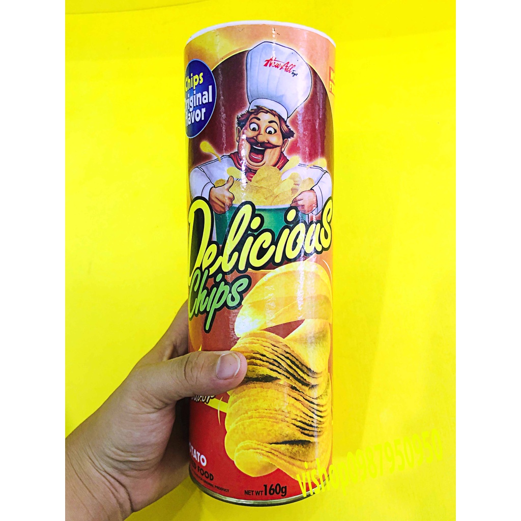 Đồ chơi khăm vui nhộn hình hộp bánh khoai tây có rắn dài 1.3 mét bên trong- Hộp Snack bí ẩn