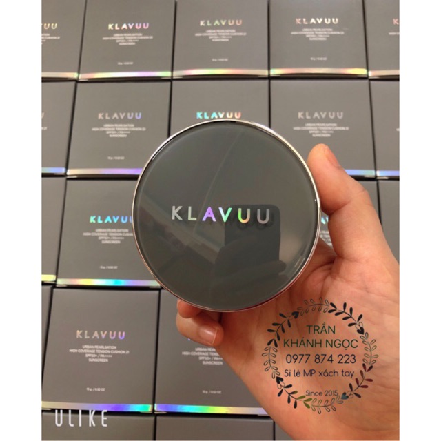 Combo phấn klavuu xám trả khách