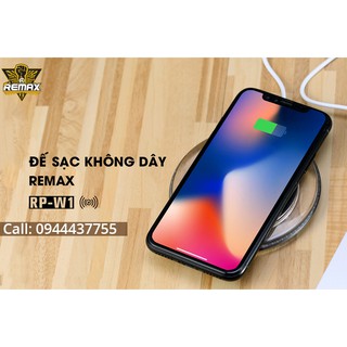 Đế sạc không dây remax rp - w1