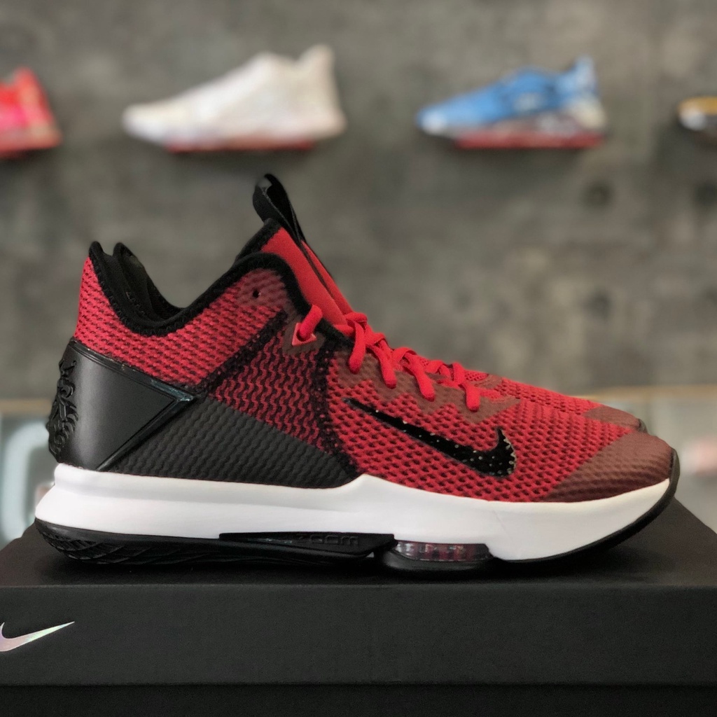Giày chính hãng NIKE LEBRON WITNESS 4 'BLACK RED' - BV7427002