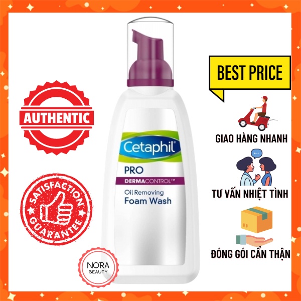 Sữa rửa mặt tạo bọt Cetaphil Pro DermaControl Oil Removing Foam Wash 237ml