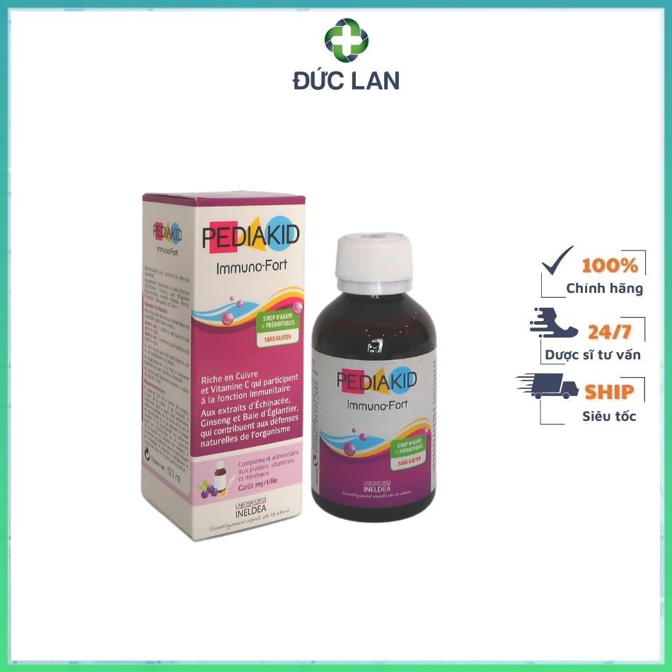 PEDIAKID IMMUNO-FORT – TĂNG CƯỜNG SỨC ĐỀ KHÁNG CHO TRẺ.