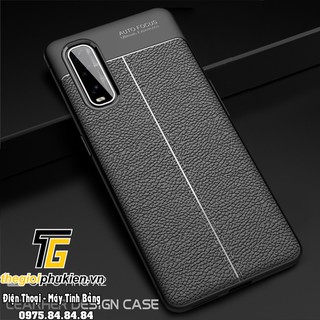 Ốp lưng OPPO Find X2 silicone giả da Auto Focus