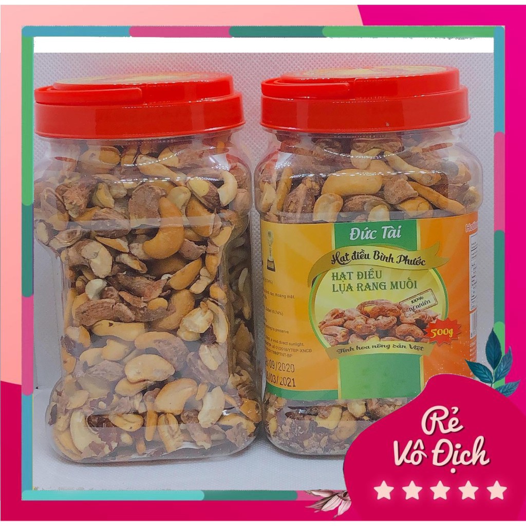 HẠT ĐIỀU RANG MUỐI ĐỨC TÀI LOẠI BỂ  ❤️FREESHIP❤️  HẠT ĐIỀU BÌNH PHƯỚC❤️ CHẤT LƯỢNG XUẤT KHẨU | BigBuy360 - bigbuy360.vn