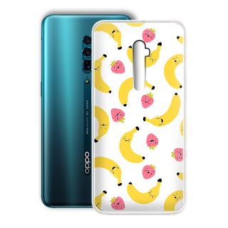[FREESHIP ĐƠN 50K] Ốp lưng Oppo Reno 10X Zoom Edition (6.6inch) in họa tiết trái cây dễ thương - 01230 Silicone Dẻo