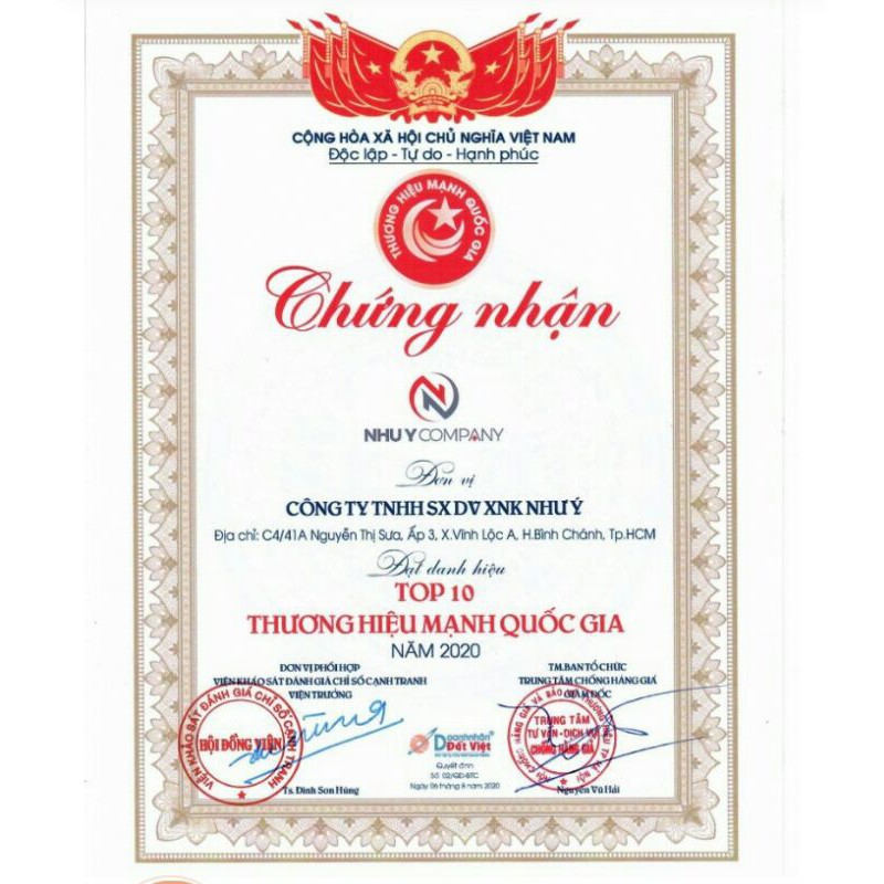 KHẨU TRANG Y TẾ NHƯ Ý 4 LỚP CÓ LOGO | BigBuy360 - bigbuy360.vn