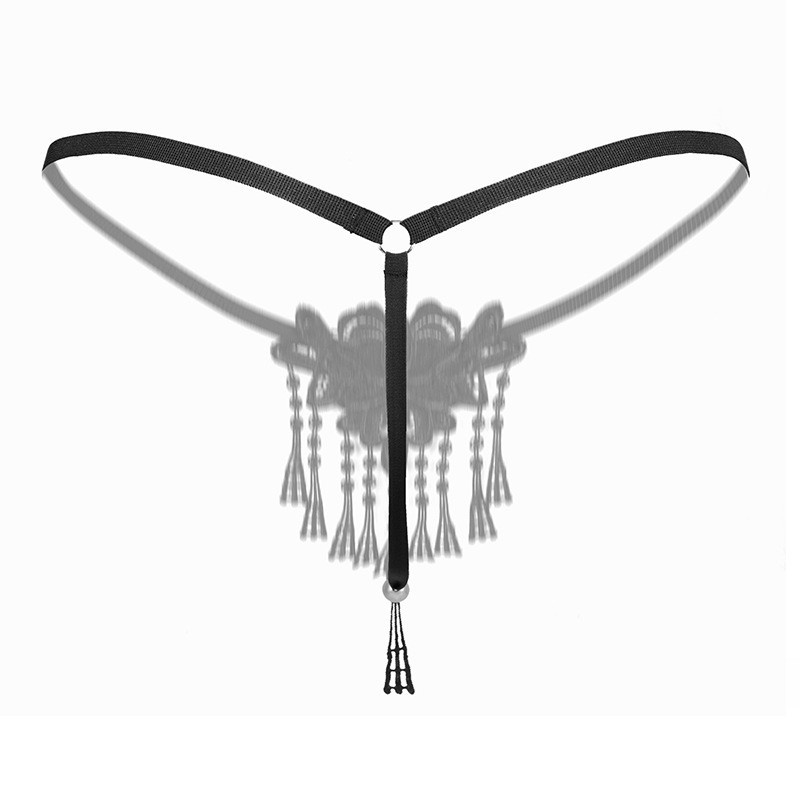 Quần lót lọt khe họa tiết thêu gợi cảm