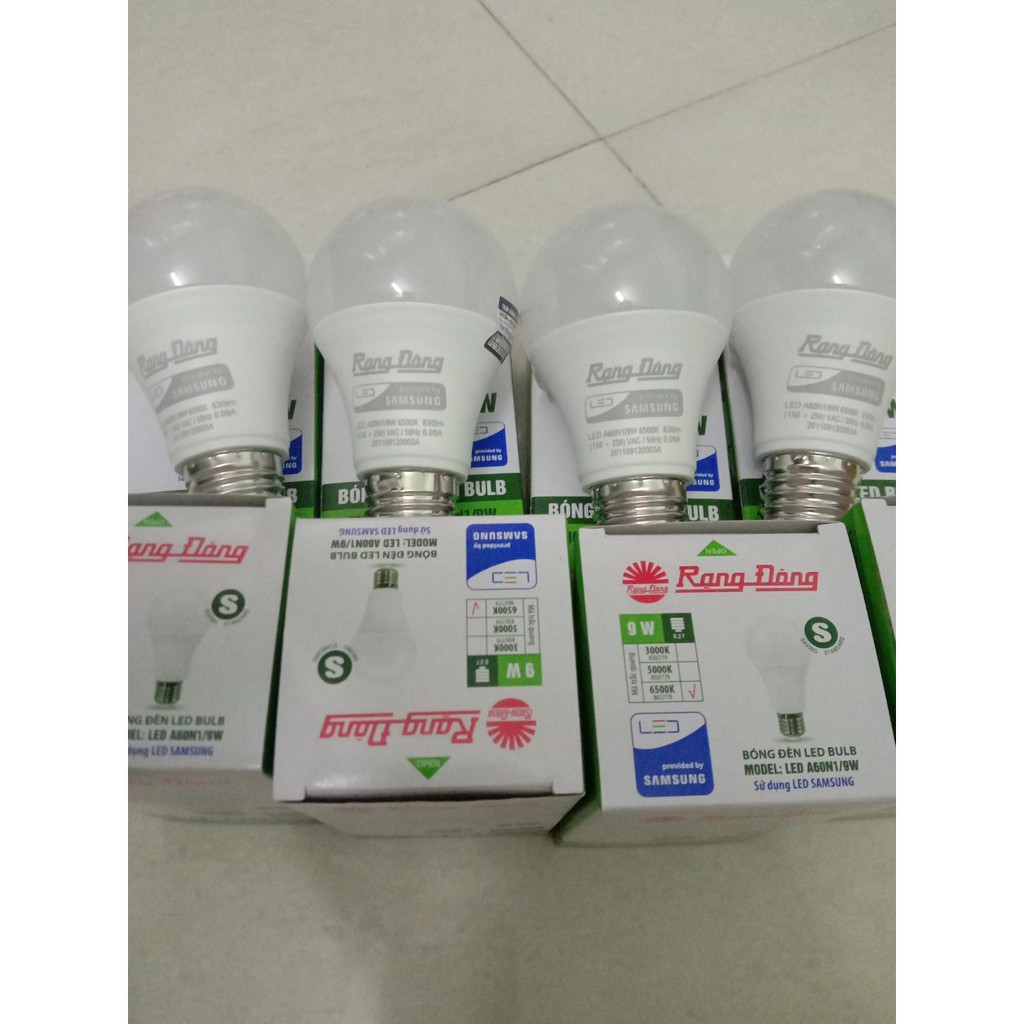 BÓNG ĐÈN LED BULB 9W RẠNG ĐÔNG