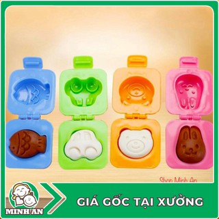 2 Khuôn ép cơm/bánh/trứng cho bé Nhật Bản .
