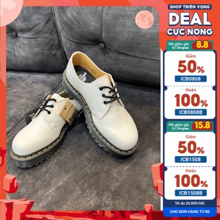 Giày Dr.Martens 1461 white bex Chính Hãng Hoàng Phúc