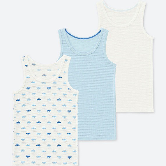 Áo thun bé trai Uniqlo set 3 cái - Hàng nội địa Nhật