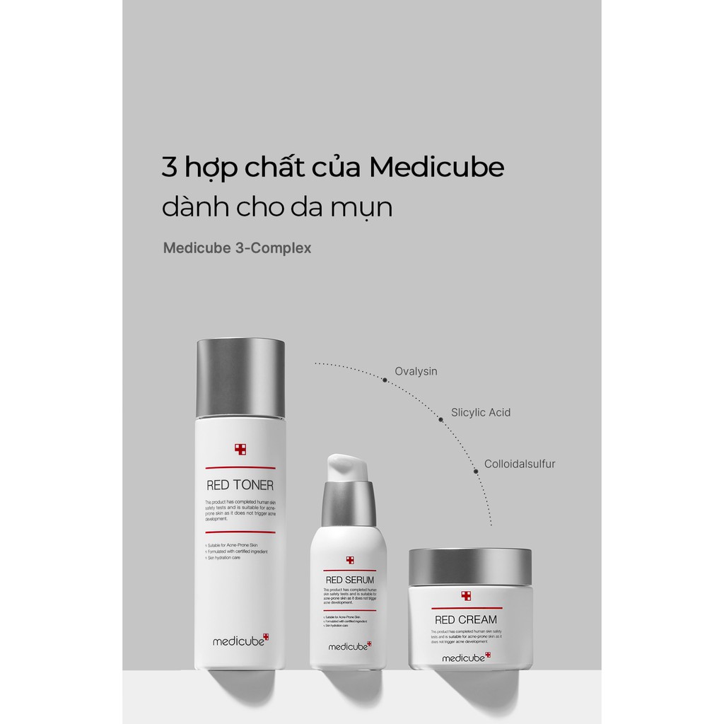 Tinh chất Medicube Cho Da Mụn Red Serum 30ml