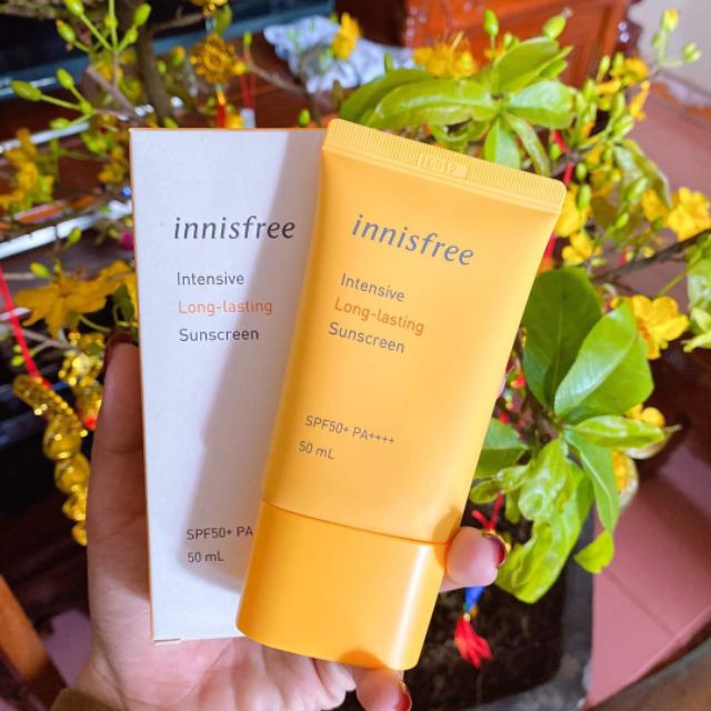 Kem chống nắng Innisfree Perfect uv Protection Cream Long Lasting For Oily Skin SPF 50+ PA+++