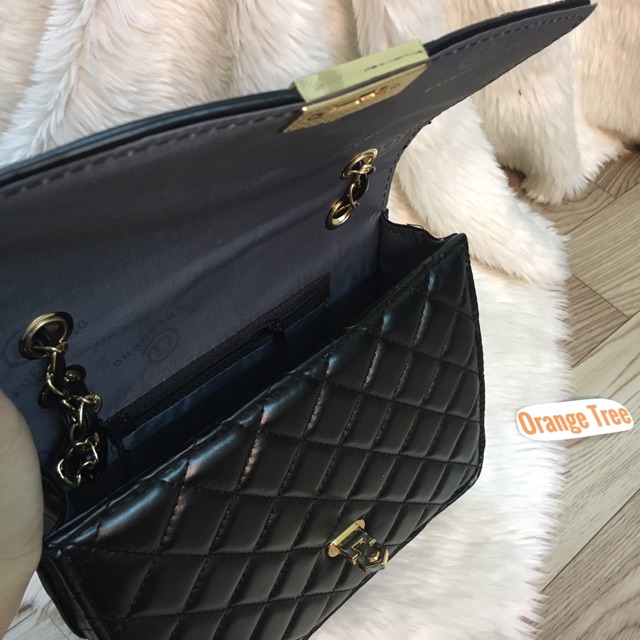 [FREESHIP 50K] Túi Đeo Chéo Túi Đeo Vai Nữ Trần Trám Vuông Khoá Gập Cao Cấp Ảnh Thật | BigBuy360 - bigbuy360.vn