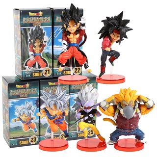 Sét 5 mô hình Dragon Ball - Dòng sản phẩm WCF full box