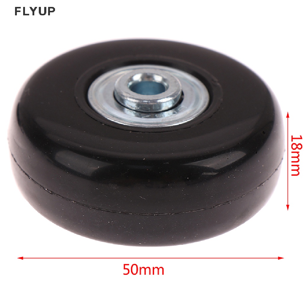 Bánh Xe Vali Hành Lý Thay Thế OD 50mm Trục Sang Trọng + Đinh Vít